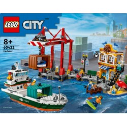 LEGO City 60422 Porto e nave merci