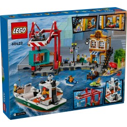 LEGO City 60422 Porto e nave merci