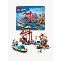 LEGO City 60422 Porto e nave merci