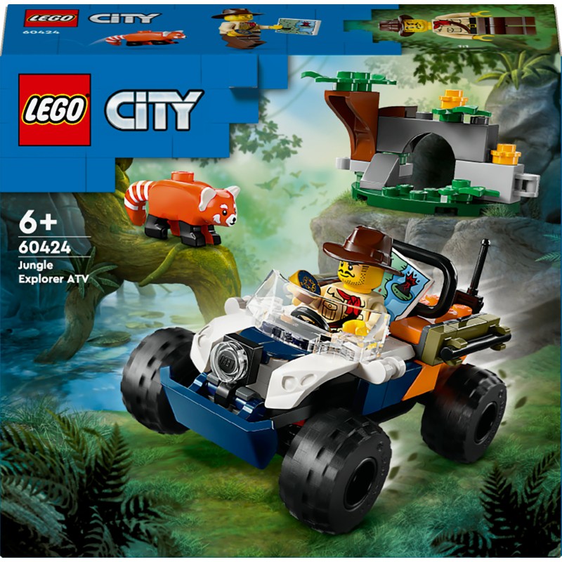 LEGO City 60424 ATV dell’Esploratore della giungla