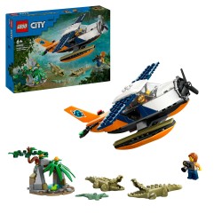 LEGO City 60425 Idrovolante dell’Esploratore della giungla