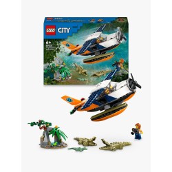 LEGO City 60425 Idrovolante dell’Esploratore della giungla