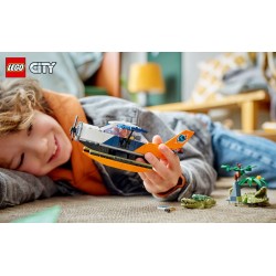 LEGO City 60425 Idrovolante dell’Esploratore della giungla