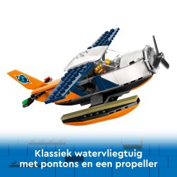 Jungleonderzoekers: watervliegtuig