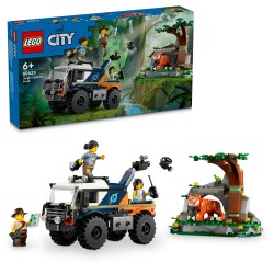 LEGO City 60426 Fuoristrada dell’Esploratore della giungla