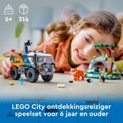 Jungleonderzoekers: offroad truck