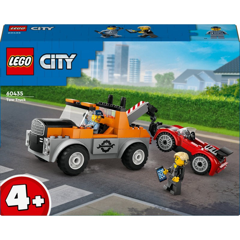 LEGO City 60435 Autogrù e officina auto sportive