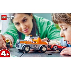 LEGO City 60435 Autogrù e officina auto sportive