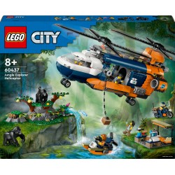 LEGO City 60437 Elicottero dell’Esploratore della giungla