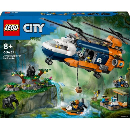 LEGO City 60437 Elicottero dell’Esploratore della giungla