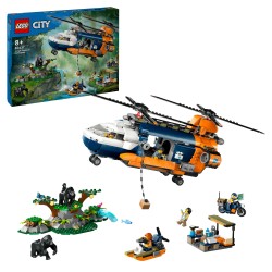 LEGO City 60437 Elicottero dell’Esploratore della giungla