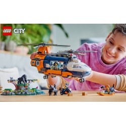 LEGO City 60437 Elicottero dell’Esploratore della giungla