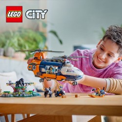 LEGO City 60437 Elicottero dell’Esploratore della giungla