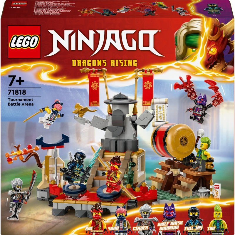 LEGO Ninjago 71818 Torneo: arena di battaglia