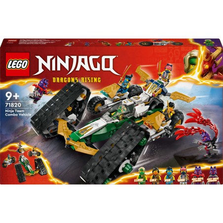 LEGO Ninjago 71820 Cingolato del Team Ninja