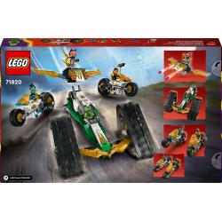 LEGO Ninjago 71820 Cingolato del Team Ninja