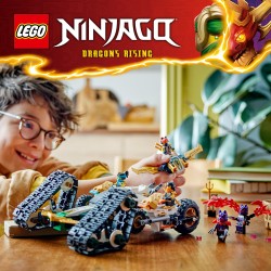 LEGO Ninjago 71820 Cingolato del Team Ninja