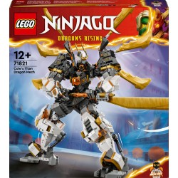 LEGO Ninjago 71821 Mech drago titanio di Cole