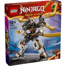 LEGO Ninjago 71821 Mech drago titanio di Cole