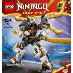 LEGO Ninjago 71821 Mech drago titanio di Cole