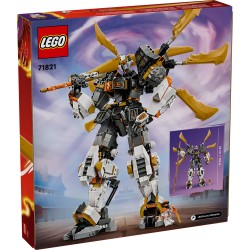 LEGO Ninjago 71821 Mech drago titanio di Cole