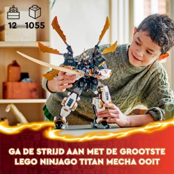 LEGO Ninjago 71821 Mech drago titanio di Cole