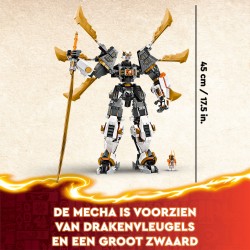 Cole's reusachtige drakenmecha