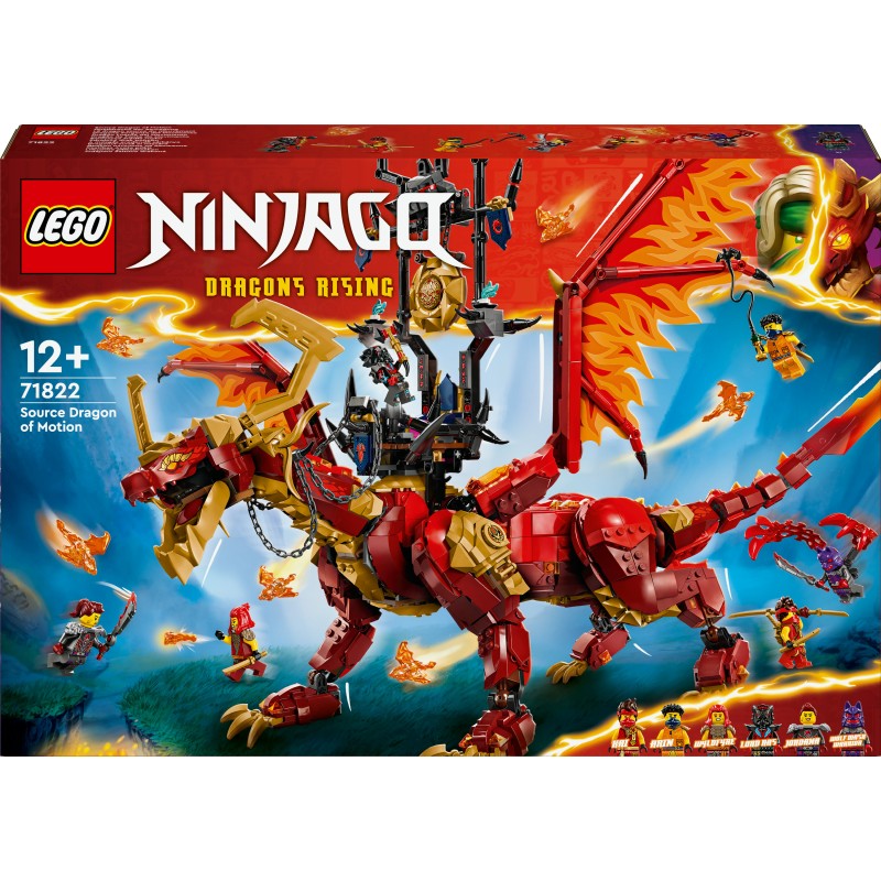 LEGO Ninjago 71822 Drago-Sorgente del Movimento