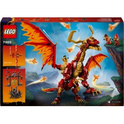 LEGO Ninjago 71822 Drago-Sorgente del Movimento