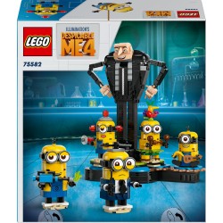 Brick-Built Gru and Minions