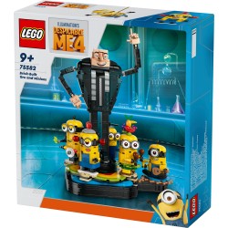 Brick-Built Gru and Minions