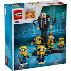 Brick-Built Gru and Minions