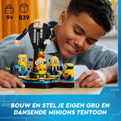 Gru und die Minions aus LEGO® Steinen