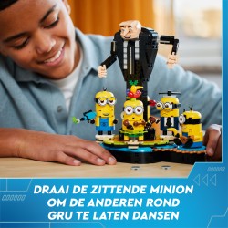 Gru et les Minions en briques