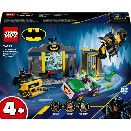 La Batcave™ avec Batman™, Batgirl™ et Le Joker™