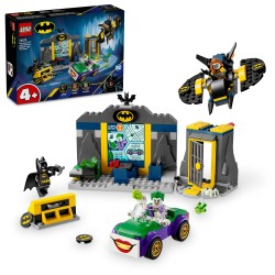 The Batcave™ with Batman™, Batgirl™ and The Joker™