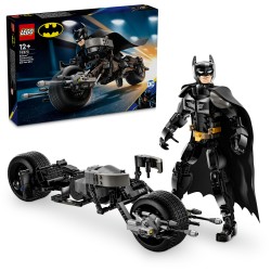 Batman™ Construction Figure and the Bat-Pod Bike