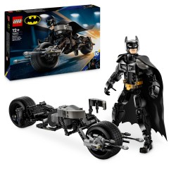 Batman™ Construction Figure and the Bat-Pod Bike