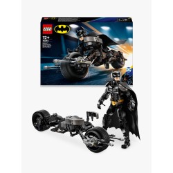 Batman™ Construction Figure and the Bat-Pod Bike