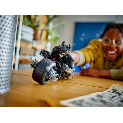 Batman™ Baufigur mit dem Batpod