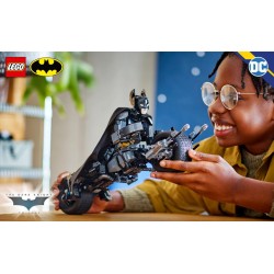 Batman™ Construction Figure and the Bat-Pod Bike