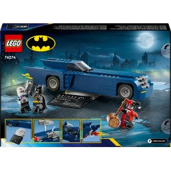 LEGO 76274 Batman con Batmobile vs. Harley Quinn e Mr. Freeze