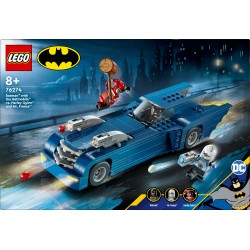 Batman™ avec la Batmobile™ contre Harley Quinn™ et Mr. Freeze™