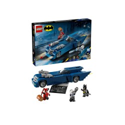 Batman™ met de Batmobile™ vs. Harley Quinn™ en Mr. Freeze™