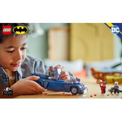 LEGO 76274 Batman con Batmobile vs. Harley Quinn e Mr. Freeze