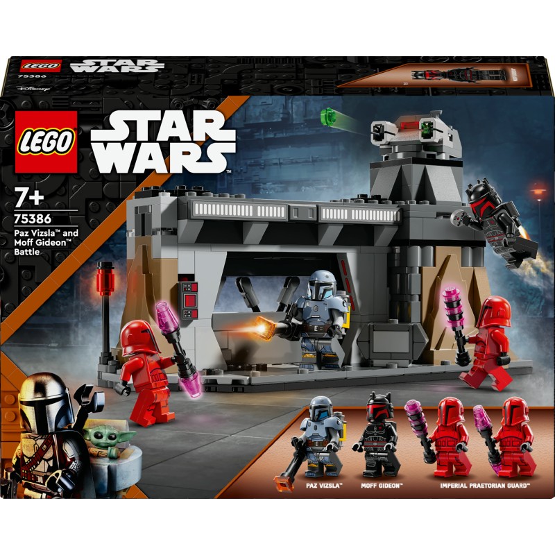 LEGO Star Wars 75386 Battaglia tra Paz Vizsla™ e Moff Gideon™