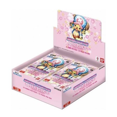 BANDAI GAMES - ONE PIECE CARD GAME - MEMORIAL COLLECTION EB-01 - DISPLAY DA 24 BUSTE (ENG)