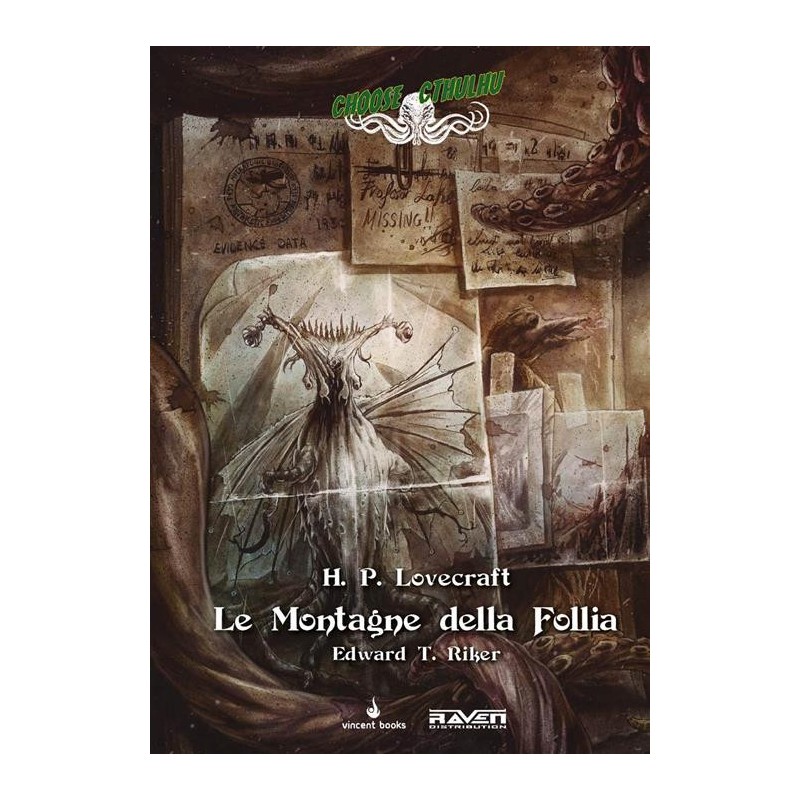 VINCENT BOOKS - CHOOSE CTHULHU VOL.2 - LE MONTAGNE DELLA FOLLIA