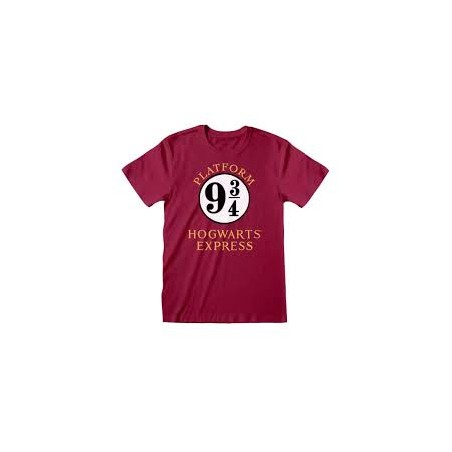 Heroes Inc. - Maglietta T-shirt Logo Hogwarts Express Harry Potter Taglia M