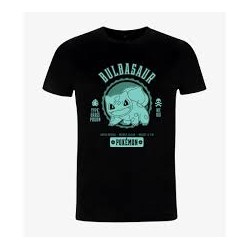 Heroes Inc. - Maglietta T-shirt Pokemon Collegiate Bulbasaur Taglia L